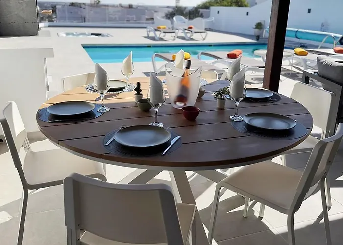 וילה Lovely Casa Deseada, Heated Pool, Jacuzzi, Bbq, Ping Pong Table פלאיה בלנקה